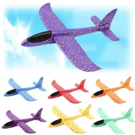 Large EVA Foam Aircraft Toy Hand Throw Flight Glider Aircraft Airplane DIY Model Toy Throwing Rounda