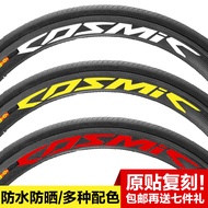 Bicycle Stickers Bicycle Stickers Mavik cosmic pro Road Bike Stickers Bicycle Rim Wheel Set Carbon Blade Rim Bicycle Reflective Stickers