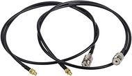 Eagles(TM)2pcs SMA Female to UHF SO-239 Female Connectors Adapter, 36inch/91cm/3ft Handheld Antenna 