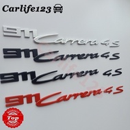 Porsche 992 911 Carrera Turbo 4S Targa GT3 Letter Rear Logo Emblem Badge Nameplate Car Stickerauto p