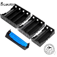 BSUNS Power Bank , ABS Easy welding 18650 Battery Holder, Universal 1 2 3 4 Slot Hard Pin Battery Storage