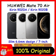 HUAWEI Mate 70 Air HarmonyOS 5.1 Kirin 9020A/Kirin 9020B 7" 6500mAh 66W 6.6mm Dual SIM HUAWEI Phone 