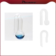 [Phenovo] Clear Aquarium Crystal Glass CO2 Detector CO2 Concentration Indicator Monitor