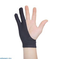 zebeaacc 2 Fingers Drawing Glove Anti-fouling Artist Favor for Graphics Painting Writing