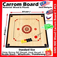 【Free Gift】KIJO Classic Carrom Board / Papan Carrom Board #GMS-900 #GMS-200 #GMS-222 #GMS-333