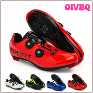 OIVBQ Men Cycling Sneaker Shoes with Men Cleat Road Mountain Bike Racing Women Bicycle Spd Unisex Mtb Shoes Zapatillas Ciclismo Mtb PAONC