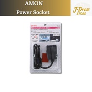Amon 1543 12V Car Cigarette Lighter Power Socket with 0/30/60 Min Off Timer