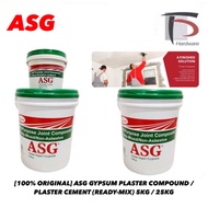 [100% ORIGINAL] ASG GYPSUM PLASTER COMPOUND / PLASTER CEMENT (READY-MIX)
