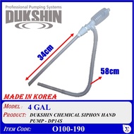 4 GAL DUKSHIN CHEMICAL SIPHON HAND PUMP - DP14S - O100-190