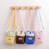 New Dopamine Crossbody Water Bottle Bag Outdoor Insulated Cup Sleeve Water bottle storage bag, Korea