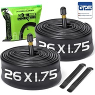 2 Pack 12"/14"/16"/18"/ 20"/ 22"/24"/ 26"/27.5"/28"/29" x1.75/1.95/2.10/2.125 Bicycle Tube with 2 Ti