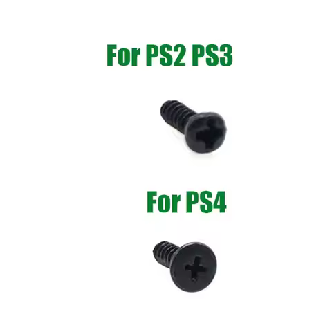 50PCS Philips Head Screws Replacement Head Screws for Sony PlayStation 4 PS4 PS3 PS2 Controller