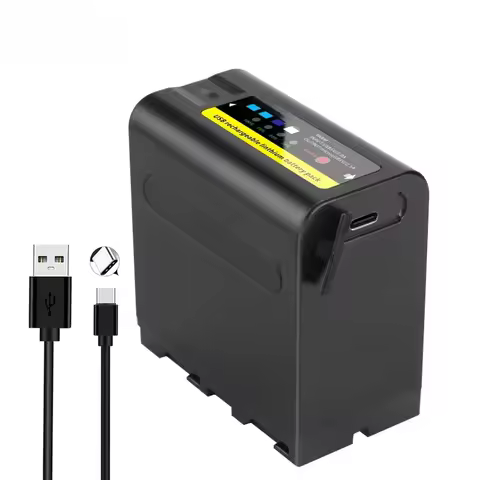 7.2V 10800mAh NP-F980 NP-F970 NP-F960 Battery with USB Charge Output For Sony PLM-100 CCD-TRV35 MVC-