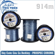 Berkley ProSpec Chrome Blue Fishing Line 30lb 40lb 50lb 60lb Super Durable Monofilament Line 914m
