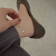 Meier Silver Jewelry 925 Sterling Silver Anklet Love Anklet/Bracelet Anklet Girls Bracelet