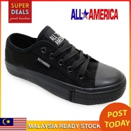 ALL AMERICA School Shoes Kasut Sekolah Hitam all america 3337