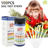 GORROS 100pcs Acidity Test Strips Water Hardness Alkalinity Useful Portable Water Test Soil Meter