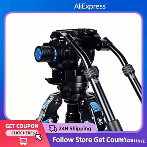 SIRUI SVS75 With SVH15 Drag-Control Fluid Rapid System One-Step Adjustment Height Professional Video
