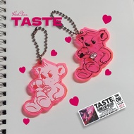 GANTUNGAN Keychain Haechan NCT TASTE Bear - Acrylic Keychain KPOP Merch 1 Side 3mm Keychain