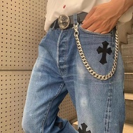Chrome Hearts Pants Chain/925 Silver 60CM Long Chain Can Be Used as Bag Chain