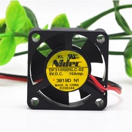 Original Nidec 3CM 3010 DF310R105LC-02 5V 0.10A Three-Wire Silent Cooling Fan