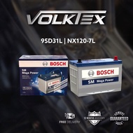 BOSCH 95D31L (MF) 80AH - CAR BATTERY- Toyota Hilux, Mitsubishi Triton, Nissan Navara, Isuzu Dmax, HI
