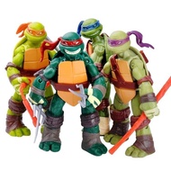 4 Ninja God Turtles Hand-Made Model Anime Merchandise TMNT2012 Edition Ornaments Joint Action Figure