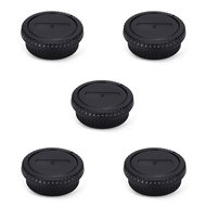 Rear Lens Cap & Body Cap Cover Set for Canon EF EF-S Mount Camera 90D 80D 77D 70D T8i T7 T7i T6 T6i 
