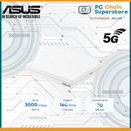 ASUS RT-AX57 GO 4G/5G Travel Router - AX3000 Dual Band WiFi 6 / VPN Features / AiMesh