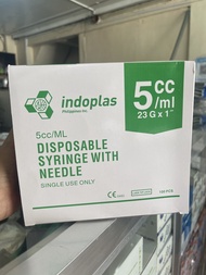 Disposable Syringe w/ Needle (Indoplas)