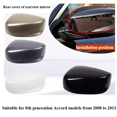 For Honda 8 Generation Accord Mirror Housing Cover 08-13 Models Left and Right Reversing Mirror Shel