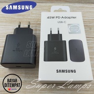 KEPALA Charger / Adaptor Charger Samsung ORIGINAL 100% 45Watt Super Fast Charging Port Type C For Sa