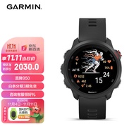 佳明（GARMIN）跑步手表Forerunner245M暗夜黑 三星定位智能血氧心率户外运动训练健身减肥音乐手表