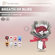 Soap Flower Bouquet 6 Stalk Simple & Nice Breath of Bliss Birthday Gift For Friend Girlfriend Annive