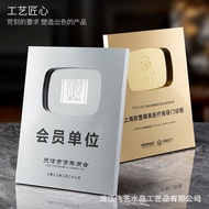 Medal High-end Dealer Authorization Plate Company Metal Franchise Certificate Authorization Letter C