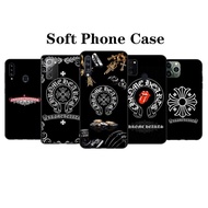 OPPO Reno 10 7Z 8Z 2 10X Zoom 4 Pro 3A 7A 240129 Black soft Phone case Chrome Hearts