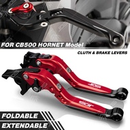 For 6 Honda CB500 HORNET CB500HORNET Clutch Brake Lever Set Foldable Adjustable Handle Levers 1 s