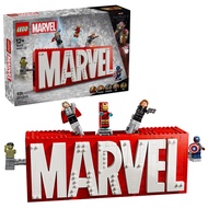 *In Stock* Lego Marvel Studio Super Heroes 76313 MARVEL Logo & Minifigures Superheroes - New In Seal