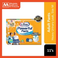 Lifree Powerful Pants - Size M 60-85cm / 23-34 inches, Heavy Urinary Leak (11's)