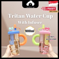 [SG] Trending Nasties Tritan Water Cup Straw Cup Water Bottle Gift Water Bottle Infuser Christmas Gi