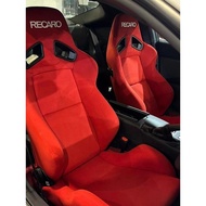 Car Seat Modified alcantara Suede RECARO SR7 Racing Seat Universal 99% Simulator Seat