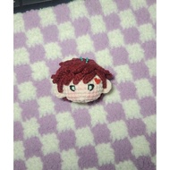[ Naruto ] handmade wool Gaara keychain