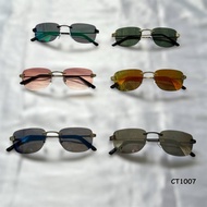 Fashion Sun Shades Sunglasses for Adults with Free Pouch Available in 6 Colors CT1007