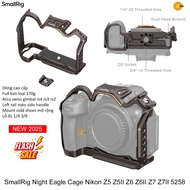 SmallRig Night Eagle Cage Nikon Z5II and Z5 Z6 Z6II Z7 Z7II 5258 new 2025