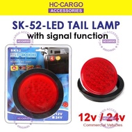 AKSESORI LORI LAMPU KELIP-KELIP MERAH BULAT LAMPU EMERGENCY 12V DENGAN FLASHING LAMP