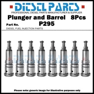 8Pcs Plunger P295 Plunger and Barrel Assembly 134153-1320 for Mitsubishi Fuso 8DC11 10DC11