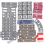 Name Bet Name/ TAG Chest Name/ Location Bet/ Name Plate/ Requestbebas (Max 12 Letters)