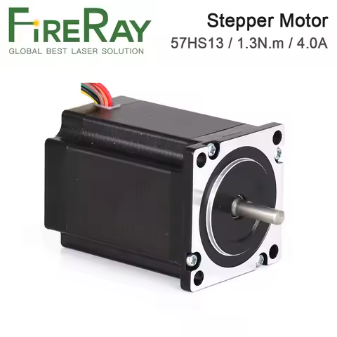FireRay Leadshine 57HS13 Nema23 2Phase 8-Lead Stepper Motor 1.4N.m 4.0A for 3D Printer Co2 Laser Cut
