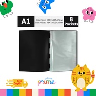 Display book A1 8 sheets A1 Art Portfolio Folder Poster folder/ File Folder