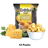 12 Packs Eureka Cheese Popcorn 80g Alluminium Pouch Pack HALAL